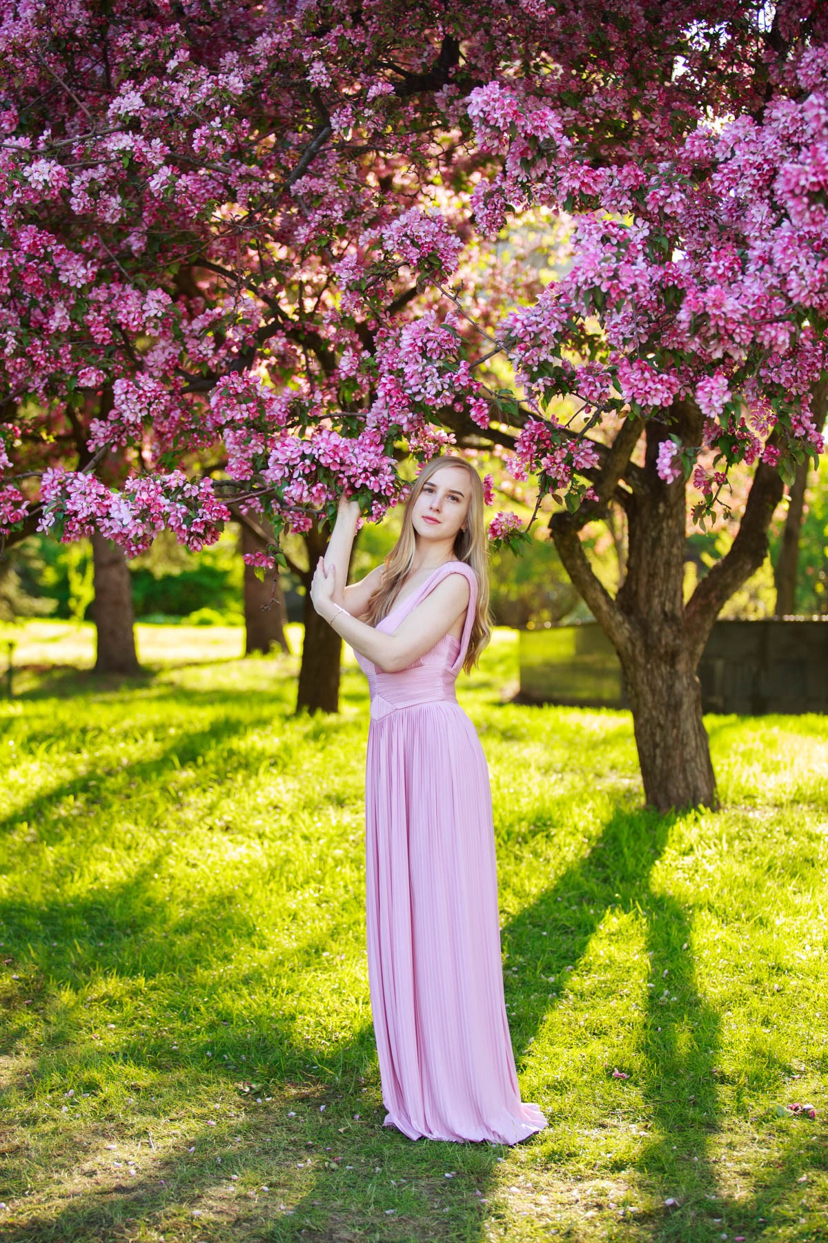 Весеннее цветение в парках. Семейный и детский фотограф в Москве Мария Быкова