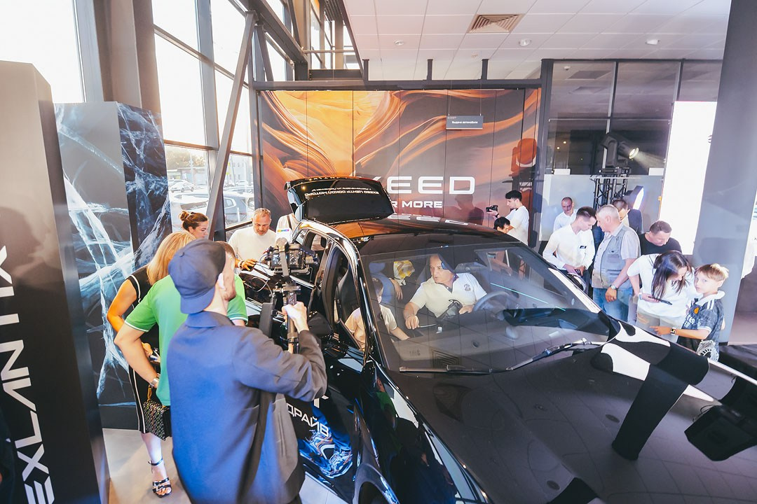 EXEED EXLANTIX ET Презентация в «SOKOL MOTORS»