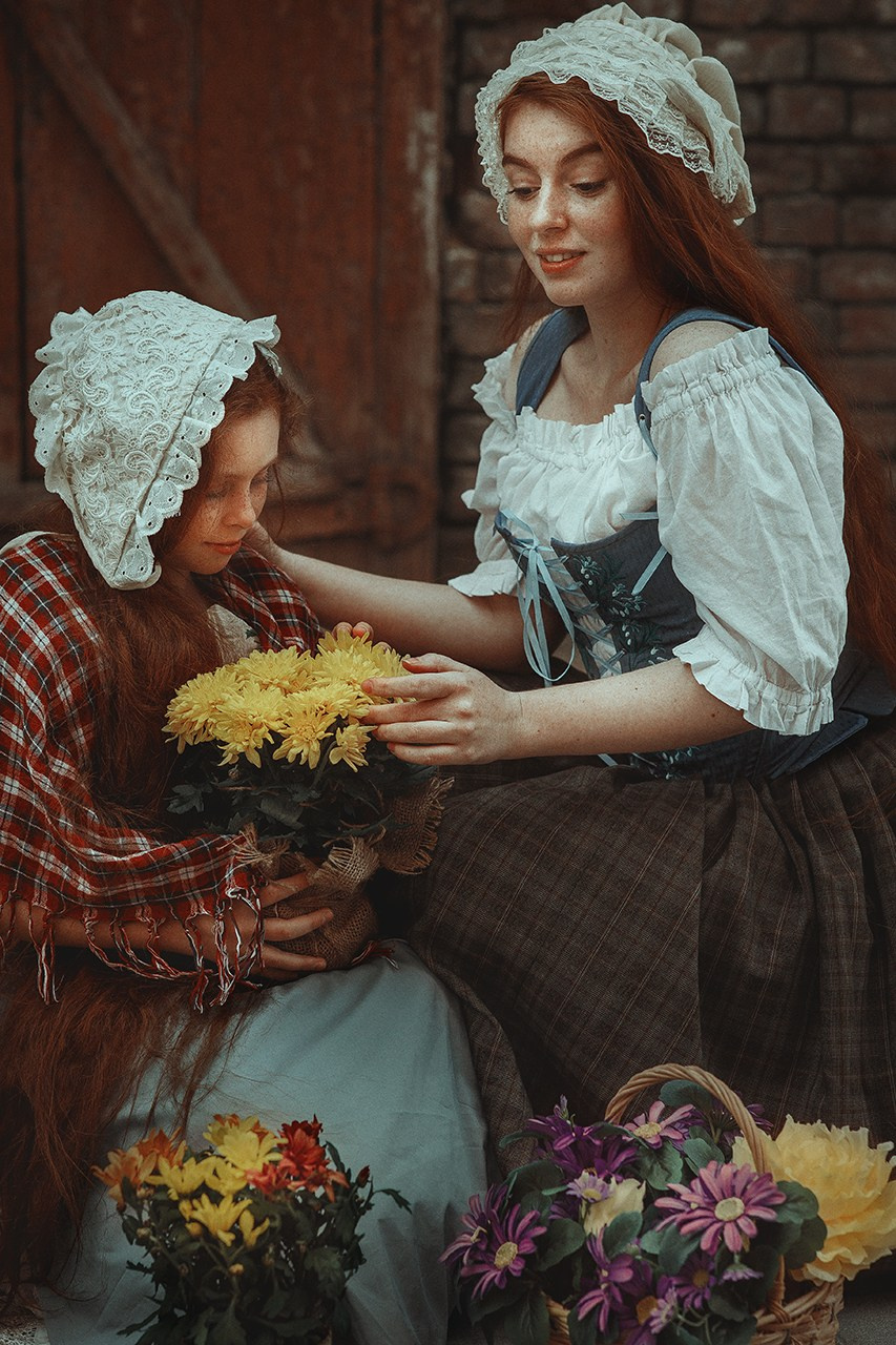 «Цветочницы». Фотограф женского портрета Екатерина Сигат