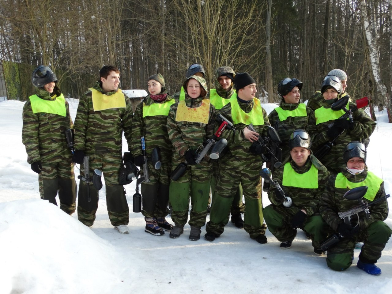 Пейнтбольная битва | 21.02.2015. Галерея Фантим