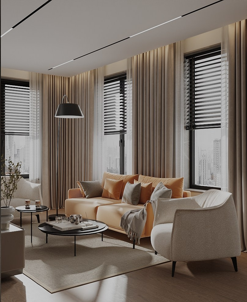 ЖК Легенда Черная речка. Проект. Дизайн-студия интерьеров Юлии Ивановой