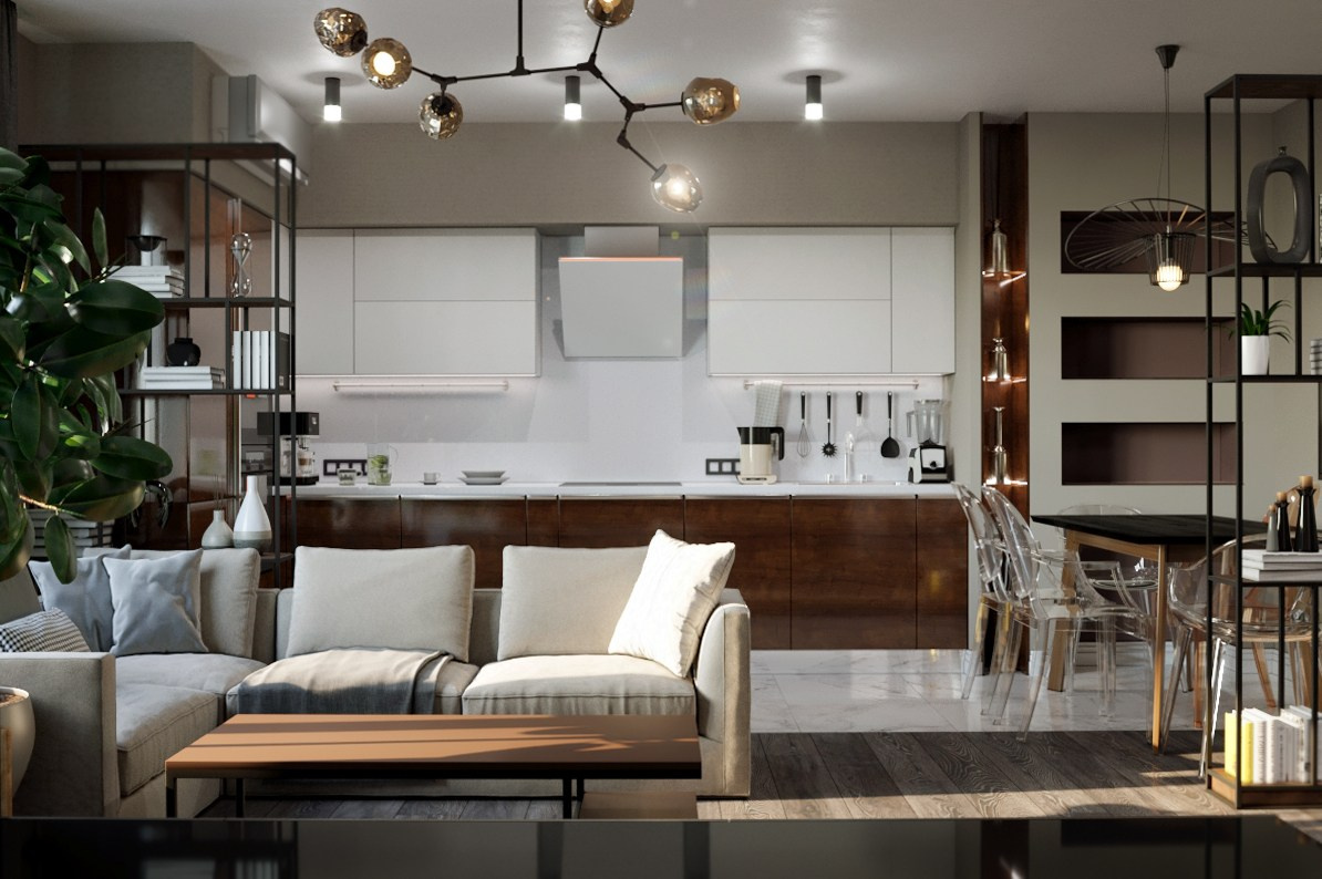 Интерьер апартаментов Эстель (г. Батайск)