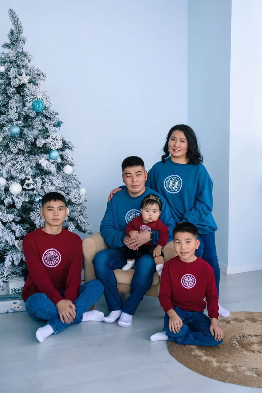 Комплекты Family look. Фотостудия Малина в городе Улан-Удэ. Фотограф Ирина Жарникова