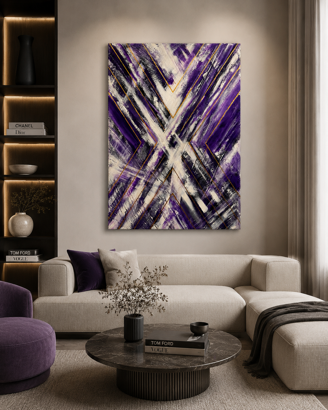 Картина «Вдохновение» 50×80. Художник Виктория Руш из Москвы