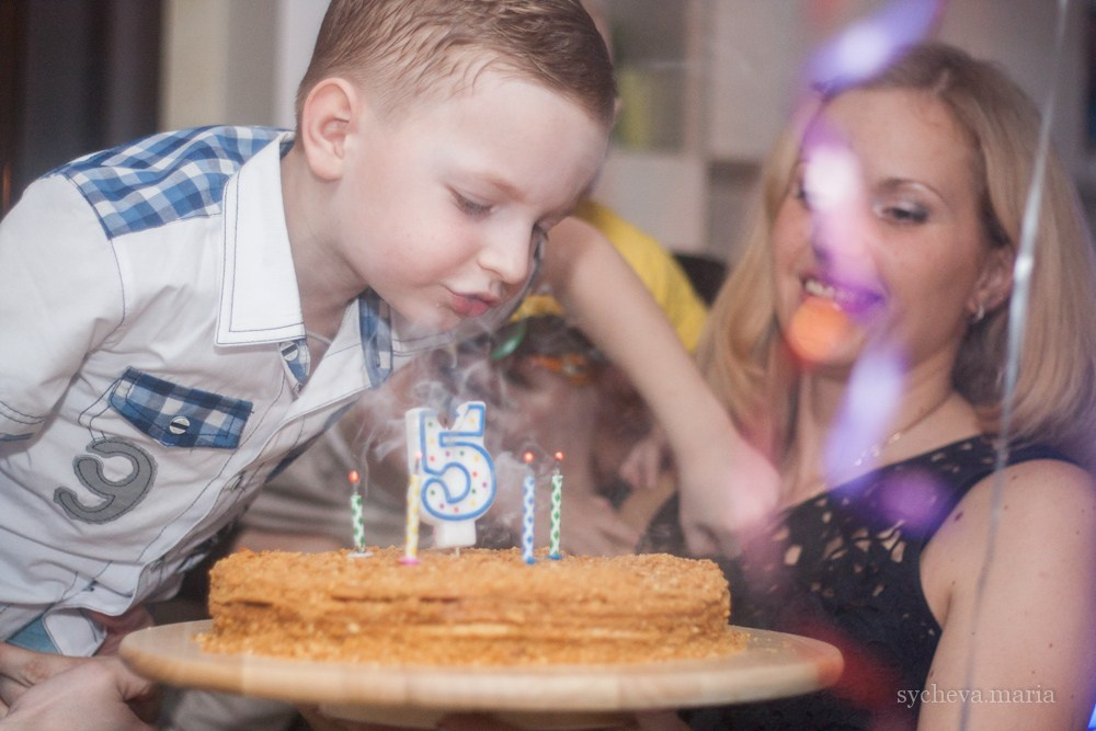 День рождения Алёши дома. Детский и семейный фотограф, фотограф мероприятий Нижний Новгород