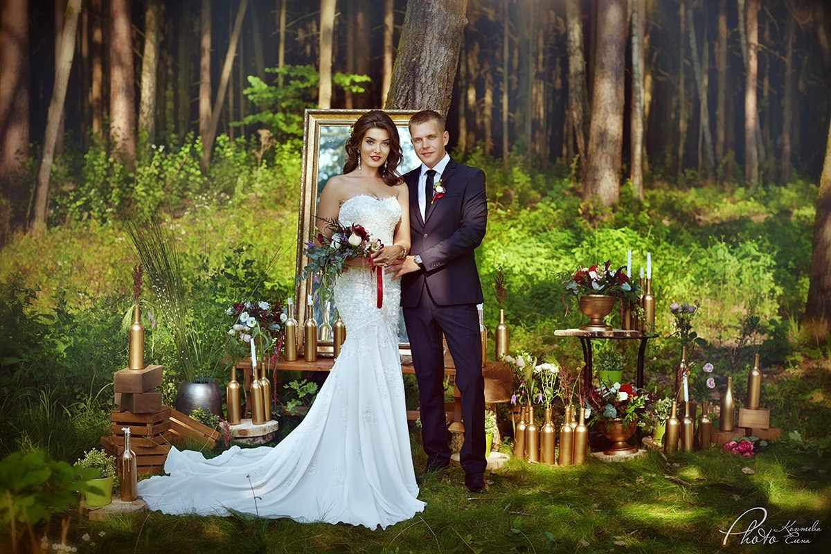 Примеры свадебных платьев. Модельер Евгений Бременев