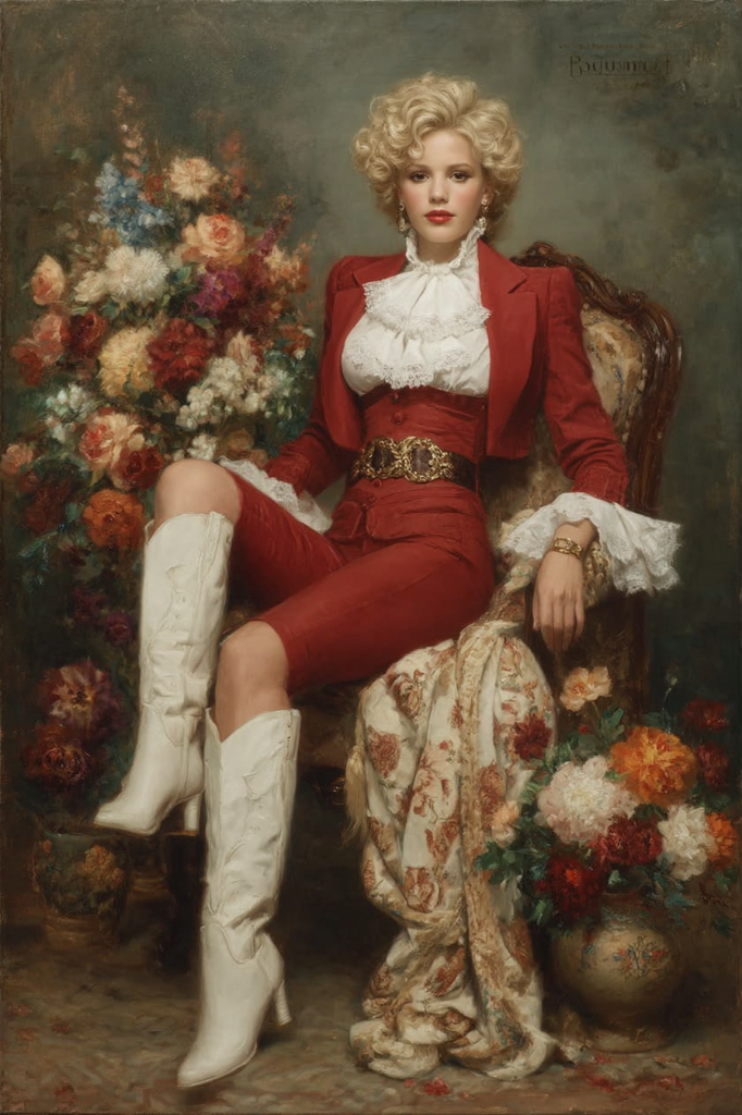 портрет девушки на заказ