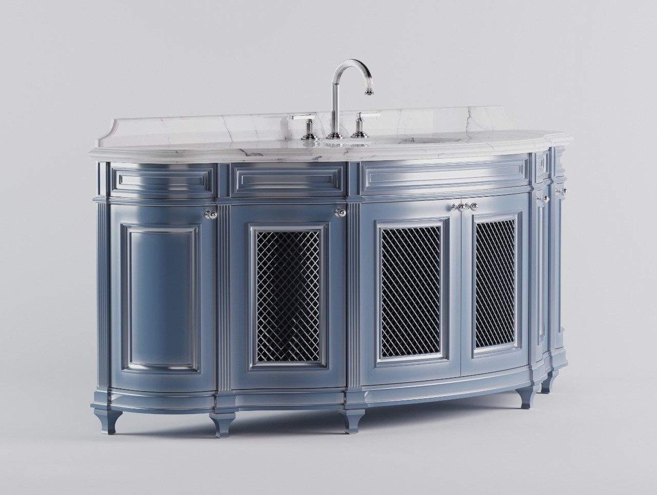 Тумба под раковину. Студия дизайна интерьера RISE DESIGN STUDIO