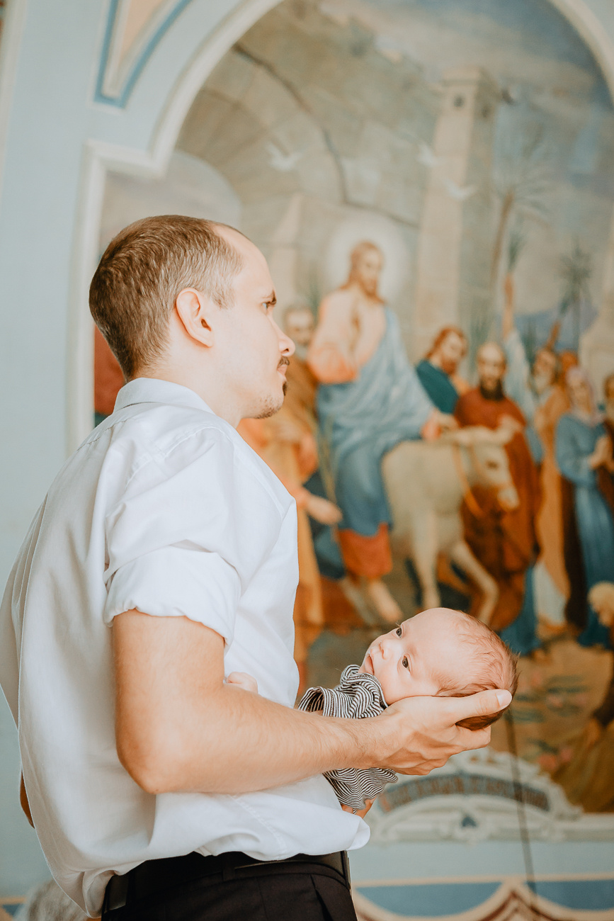 Крещение близняшек