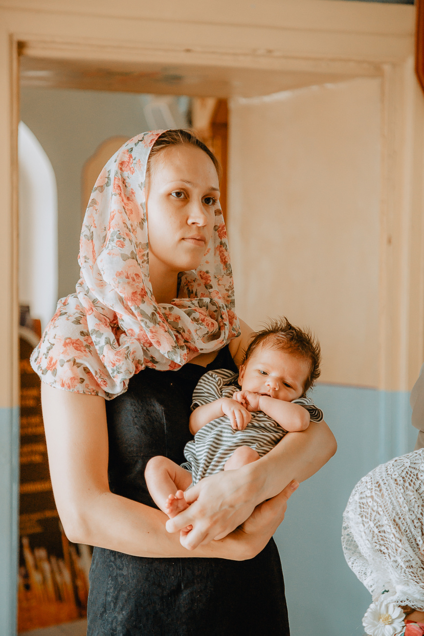 Крещение близняшек