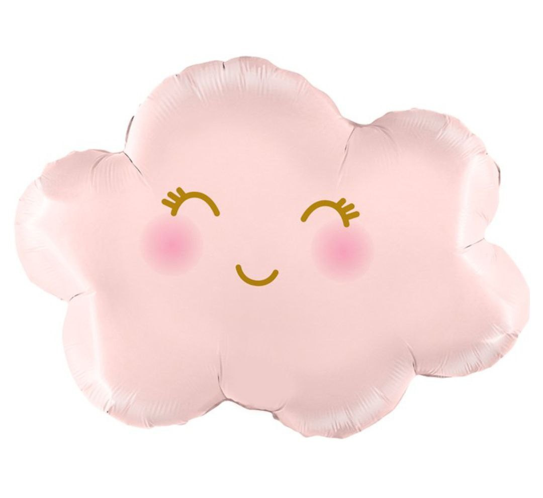 Фольгированный шар облако розовое 71 см, 800 рублей