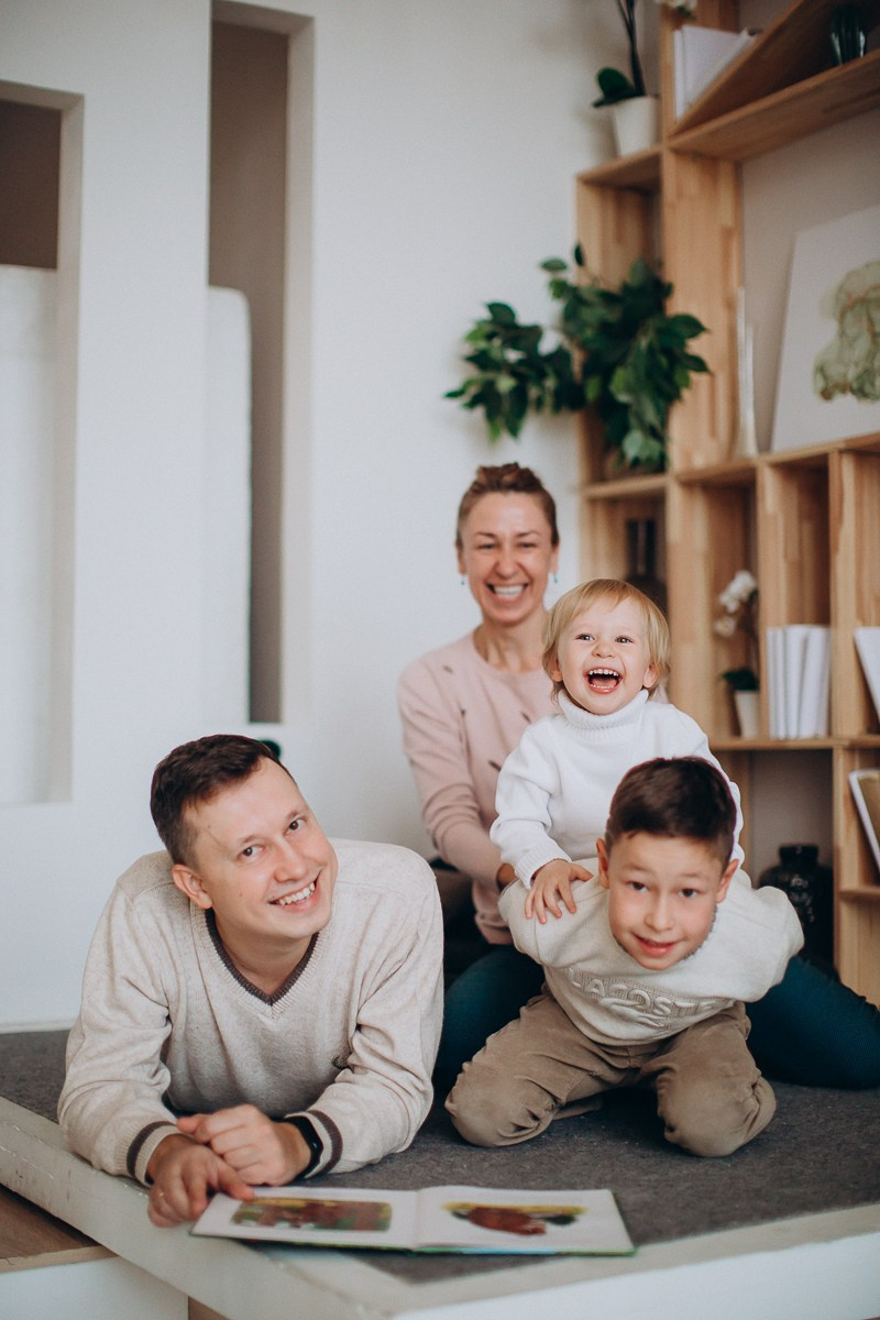 Семья. Семейный, детский и школьный фотограф в Москве Рудницкая Анна