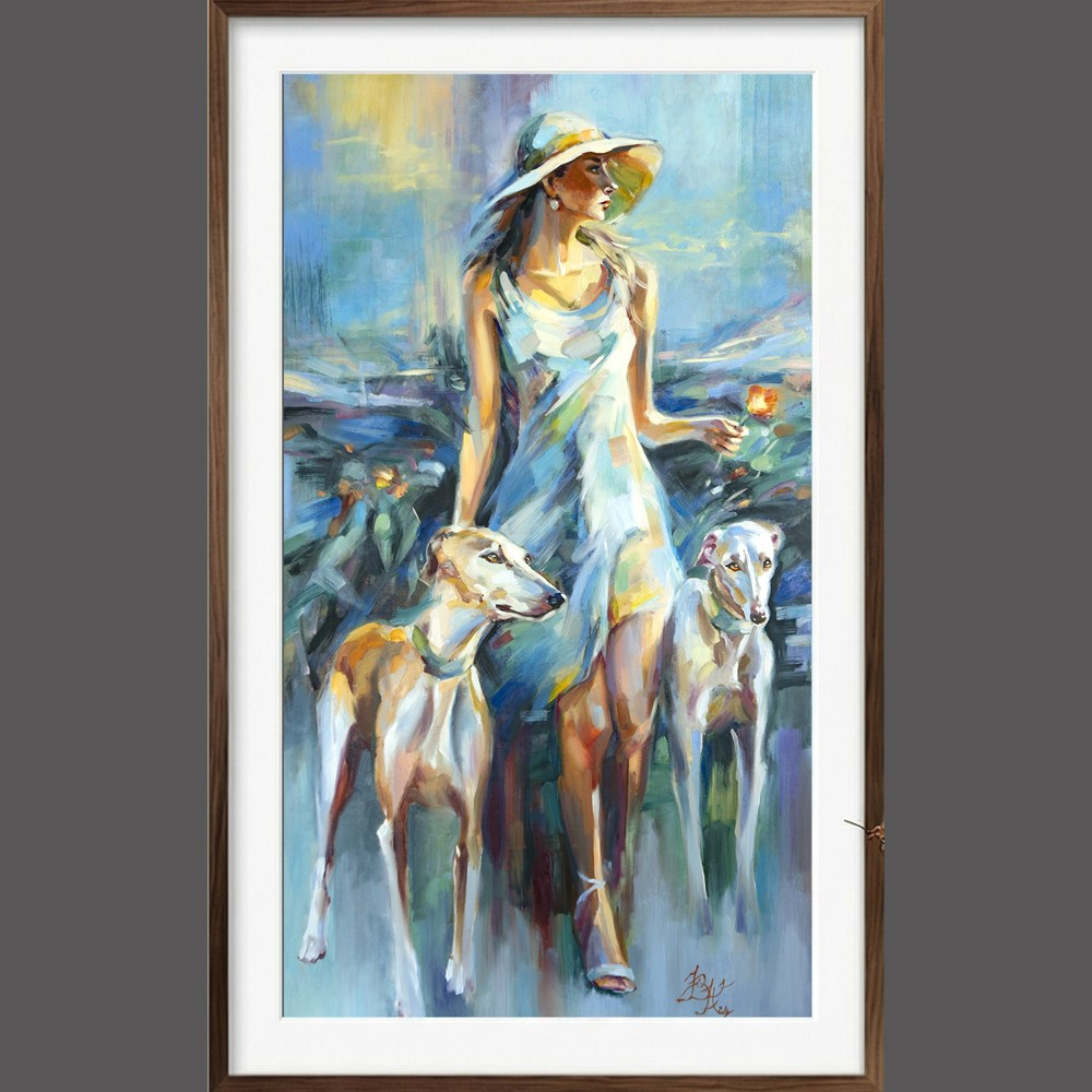 «Greyhounds». Персональная галерея художника Котикова Виталия