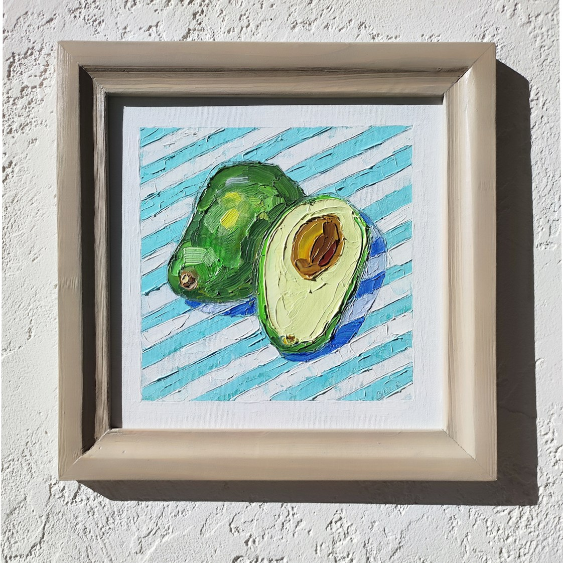 «Летняя ночь у озера». Картина маслом, холст на картоне. 40×40см. 8500р. Галерея авторских картин художницы Бельмесовой Евгении
