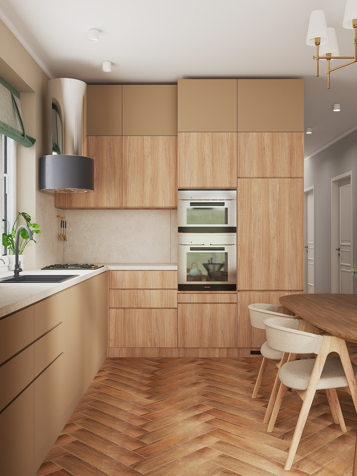 Загородный дом 94 кв.м. Дизайнер интерьера Вишнякова Ульяна