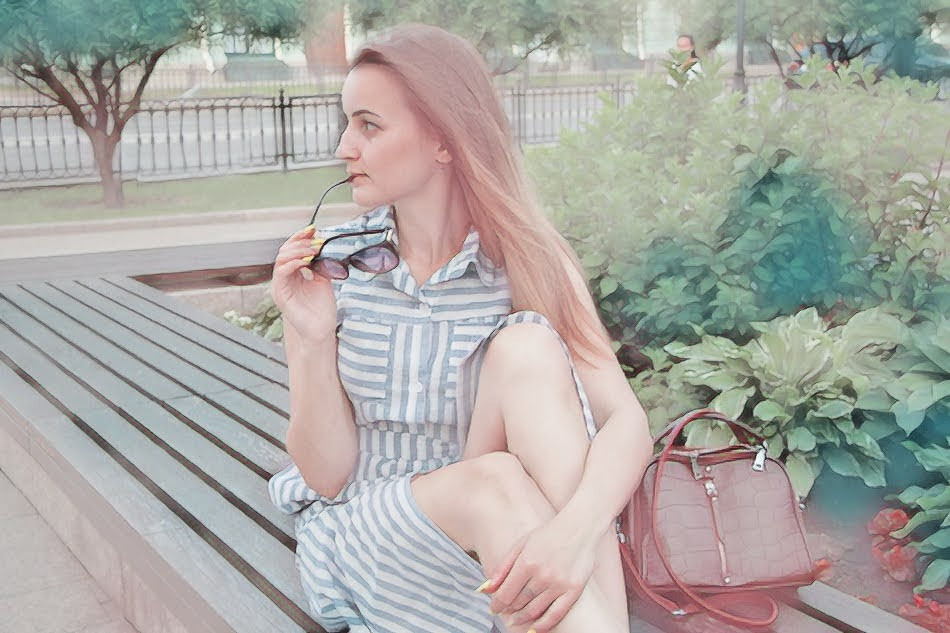 Анастасия в Летний Теплый день. Творческая, семейная Фотосъемка ДоброДарова Елена Омск