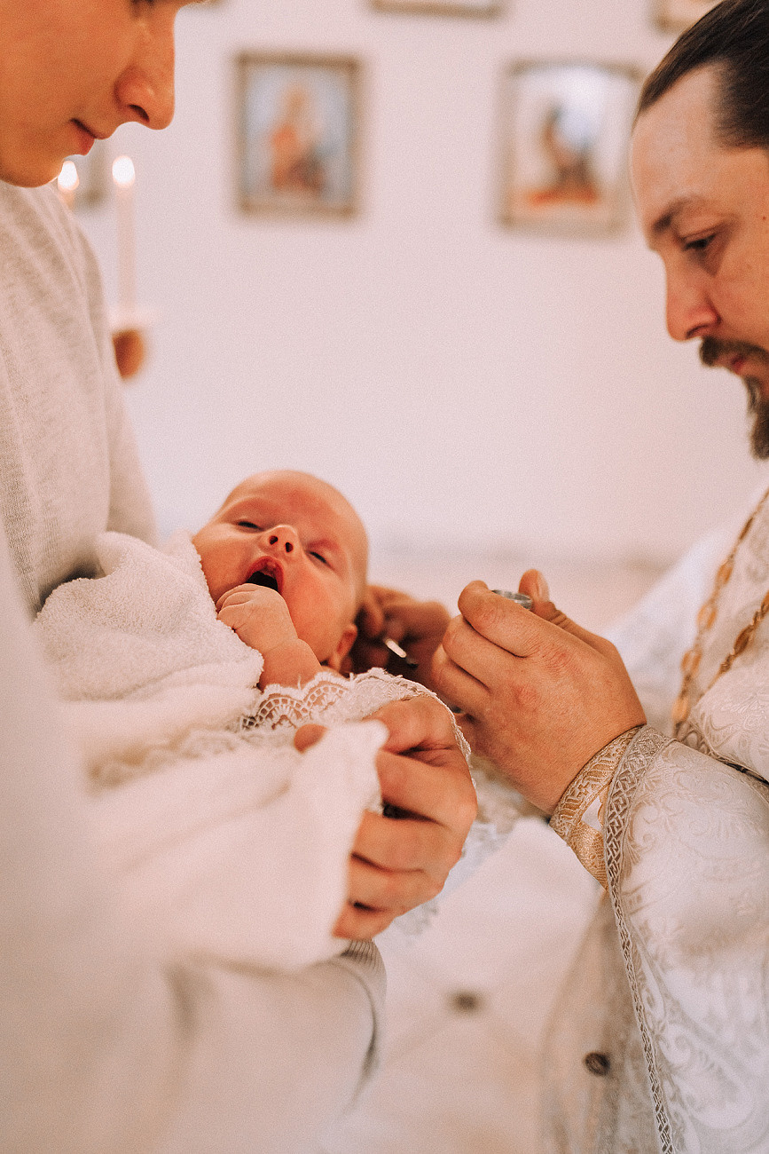 Крещение. Свадебный и семейный фотограф Москва Екатерина Верижникова