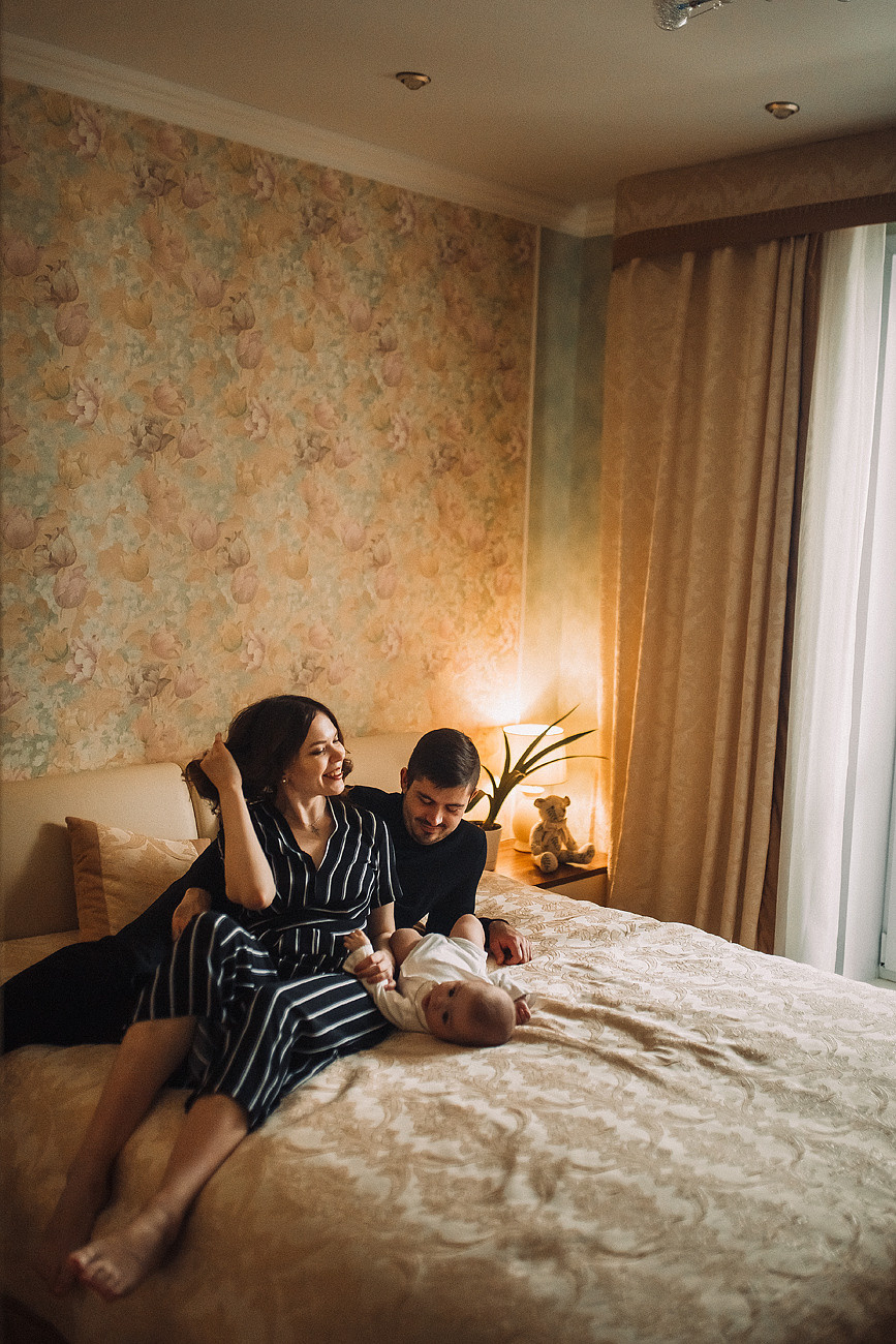 Артемию пол годика. Свадебный и семейный фотограф Москва Екатерина Верижникова