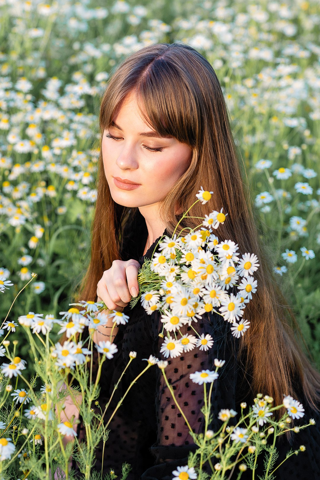 Фотосессия в ромашках. Фотосессии в Москве, женский и семейный фотограф Юлия Михайленко