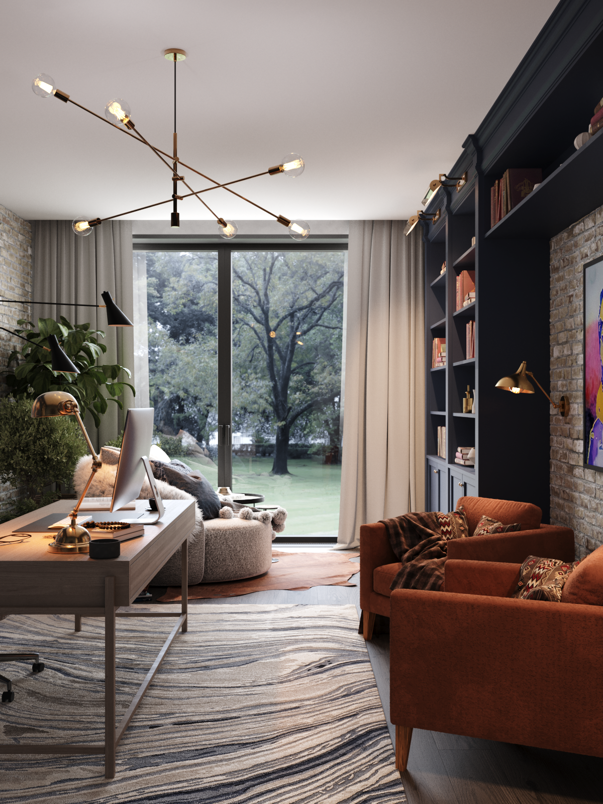 Дом в Подмосковье. Дизайнер интерьера | Сабир Ульмаскулов