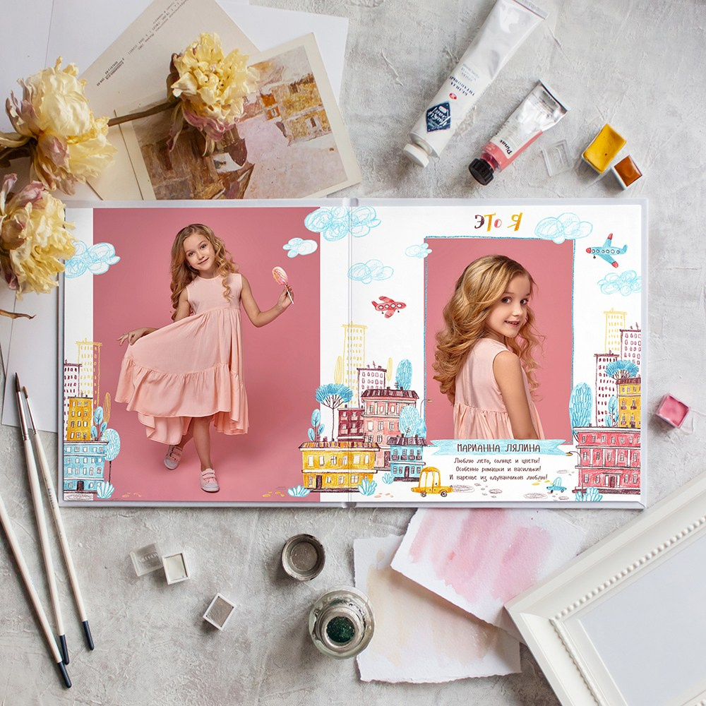 Детский сад |Ксения Федорова | макет «Городок» | 2025. ALBUMIA