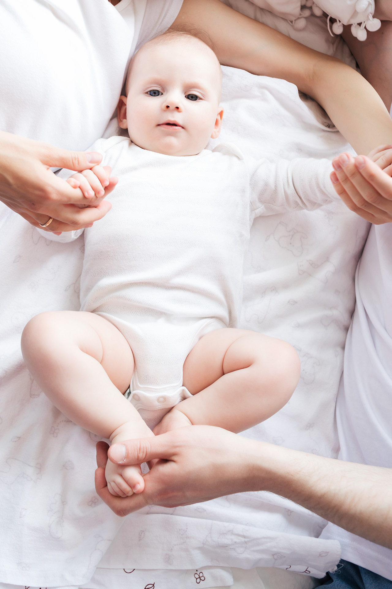 Малышка Лея с семьей и Микки. Семейный и детский фотограф в Санкт-Петербурге Авдошова Надежда