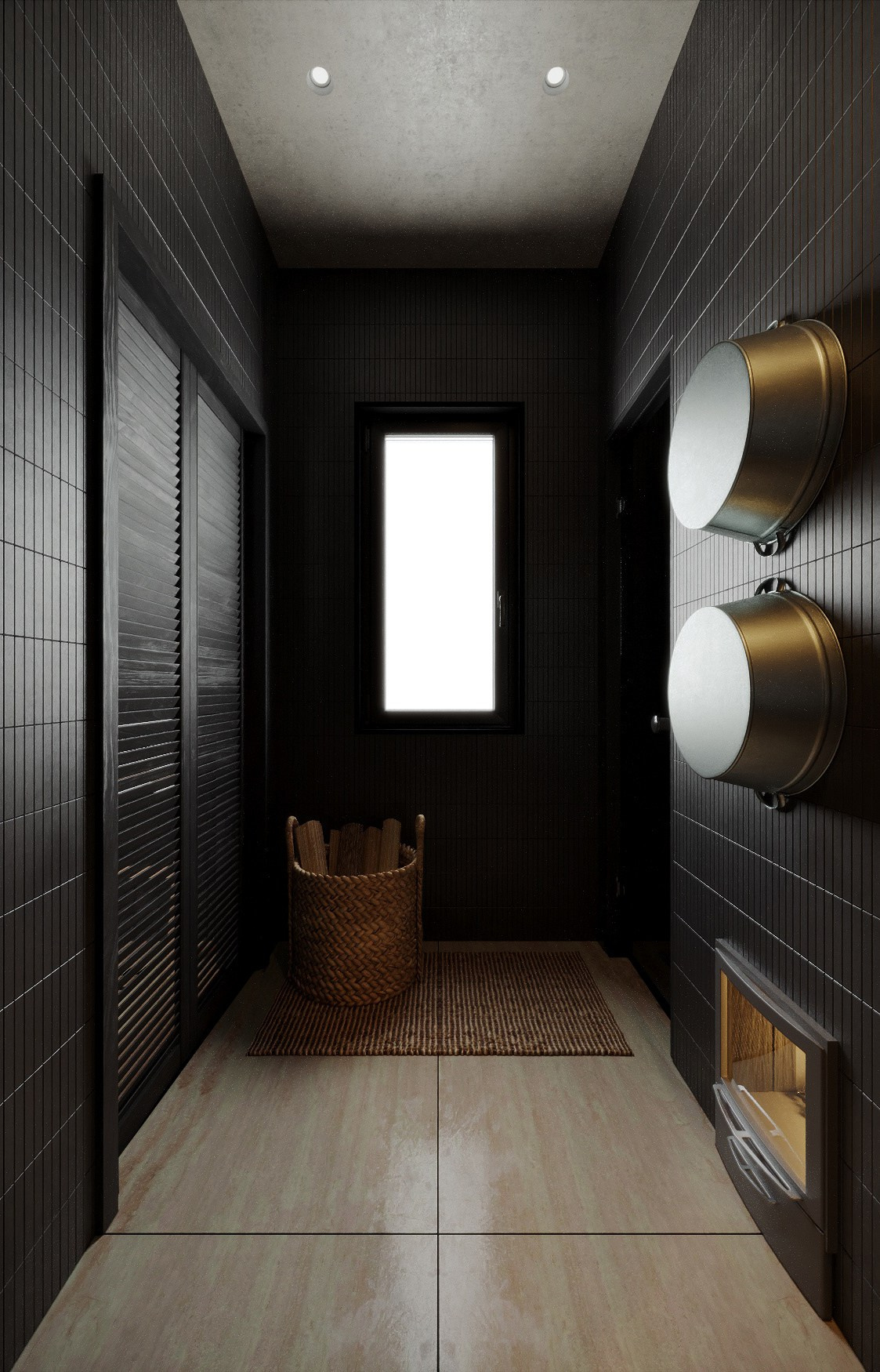 Дом в Мраморном, 2 этажа с баней. Дизайн интерьера от Дмитрия Баландина