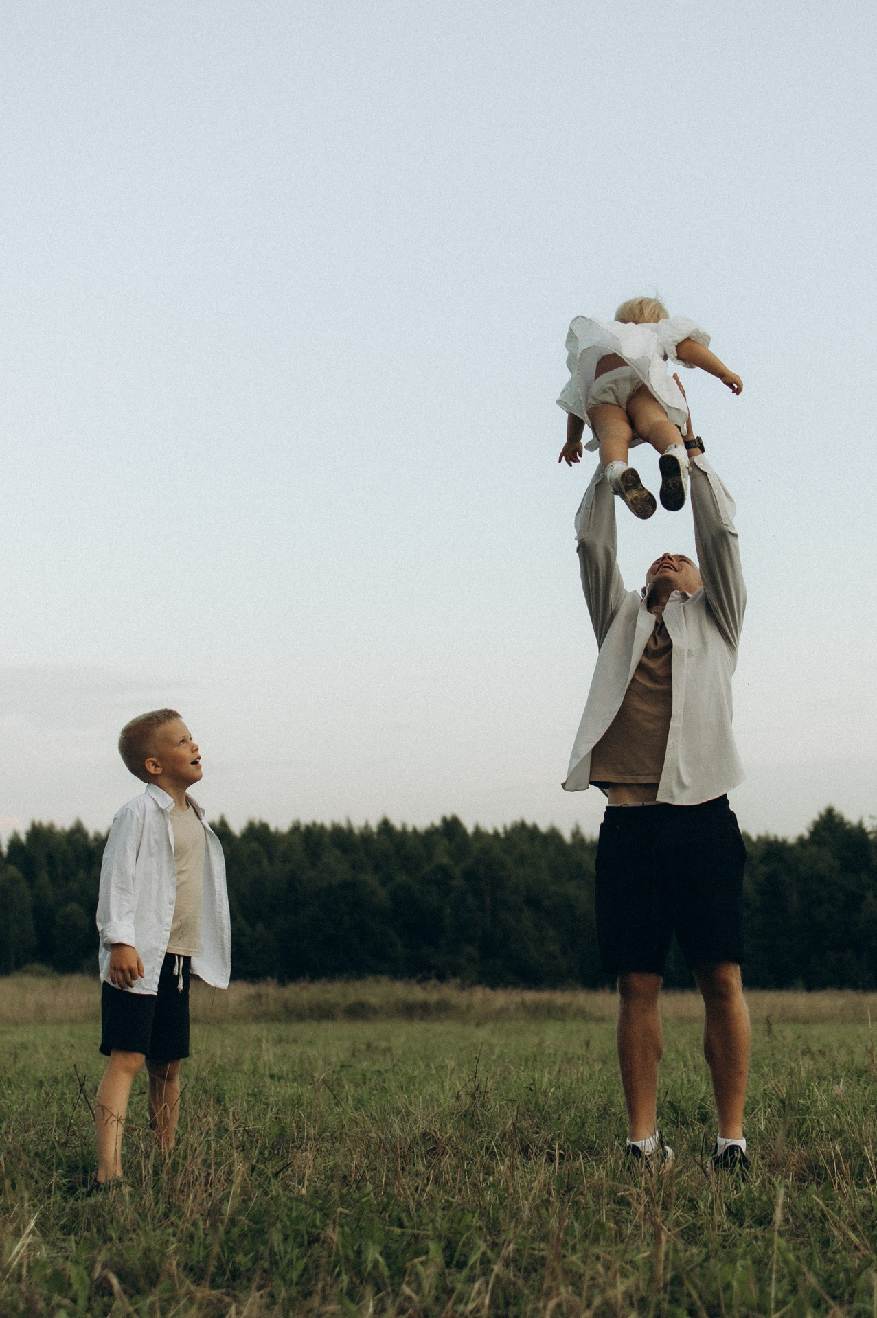 Наталья, Евгений, Кирилл и Вика. Семейный фотограф в Ижевске Даша Денисова