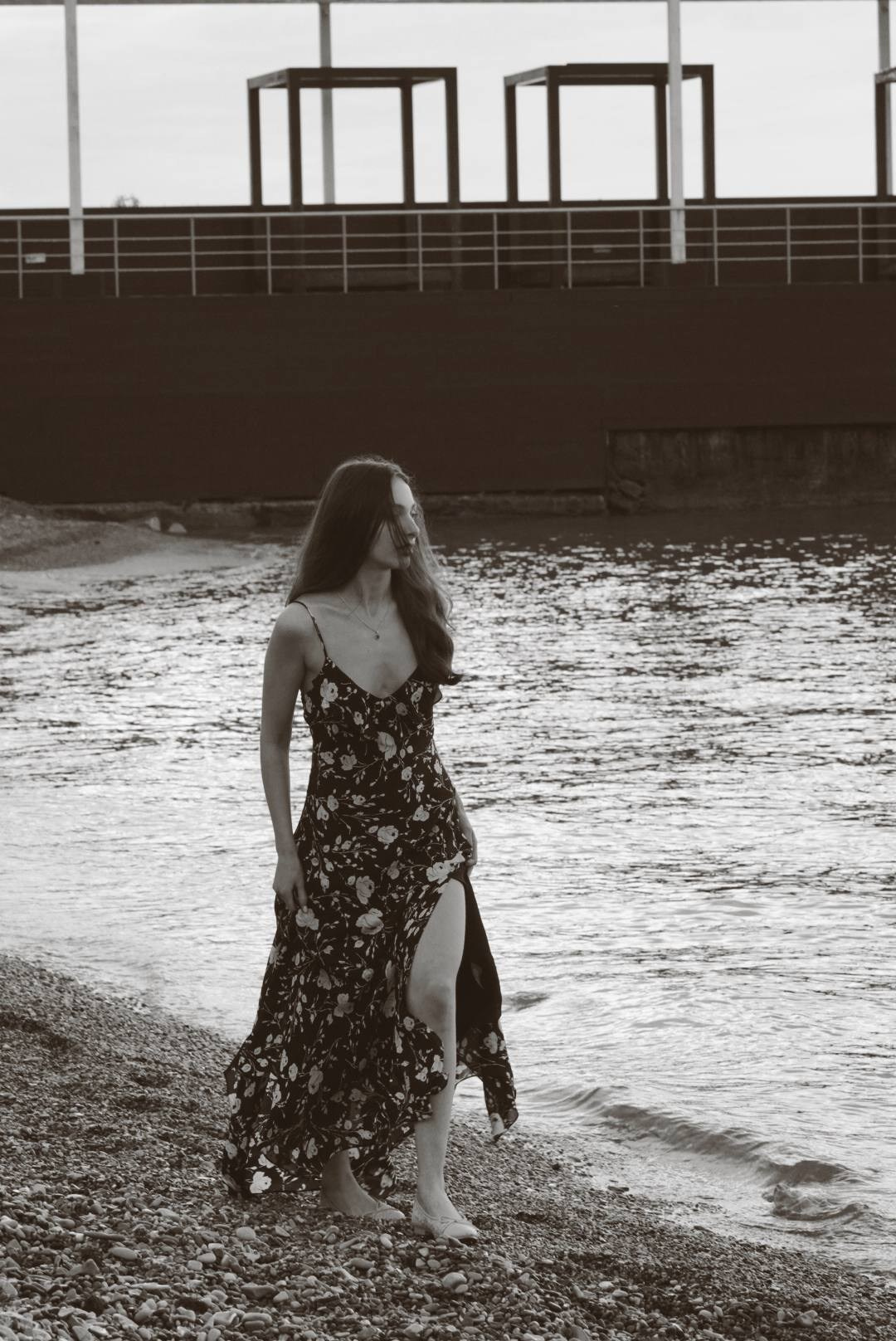 Фотосессия на берегу моря. Портретный фотограф Шаповалова Диана