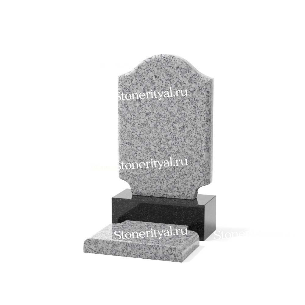 Комбинированные памятники на одного. Изготовление и установка памятников в Москве и МО