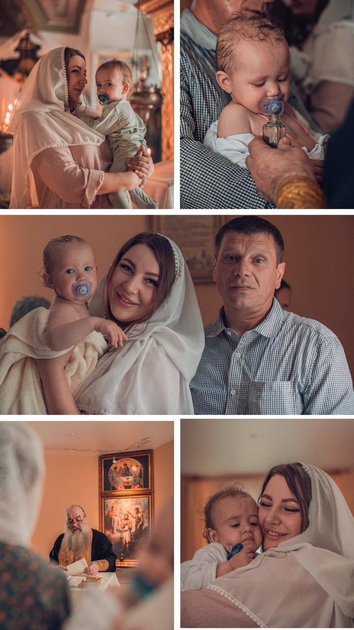 Крещение. Фотограф Москва и МО