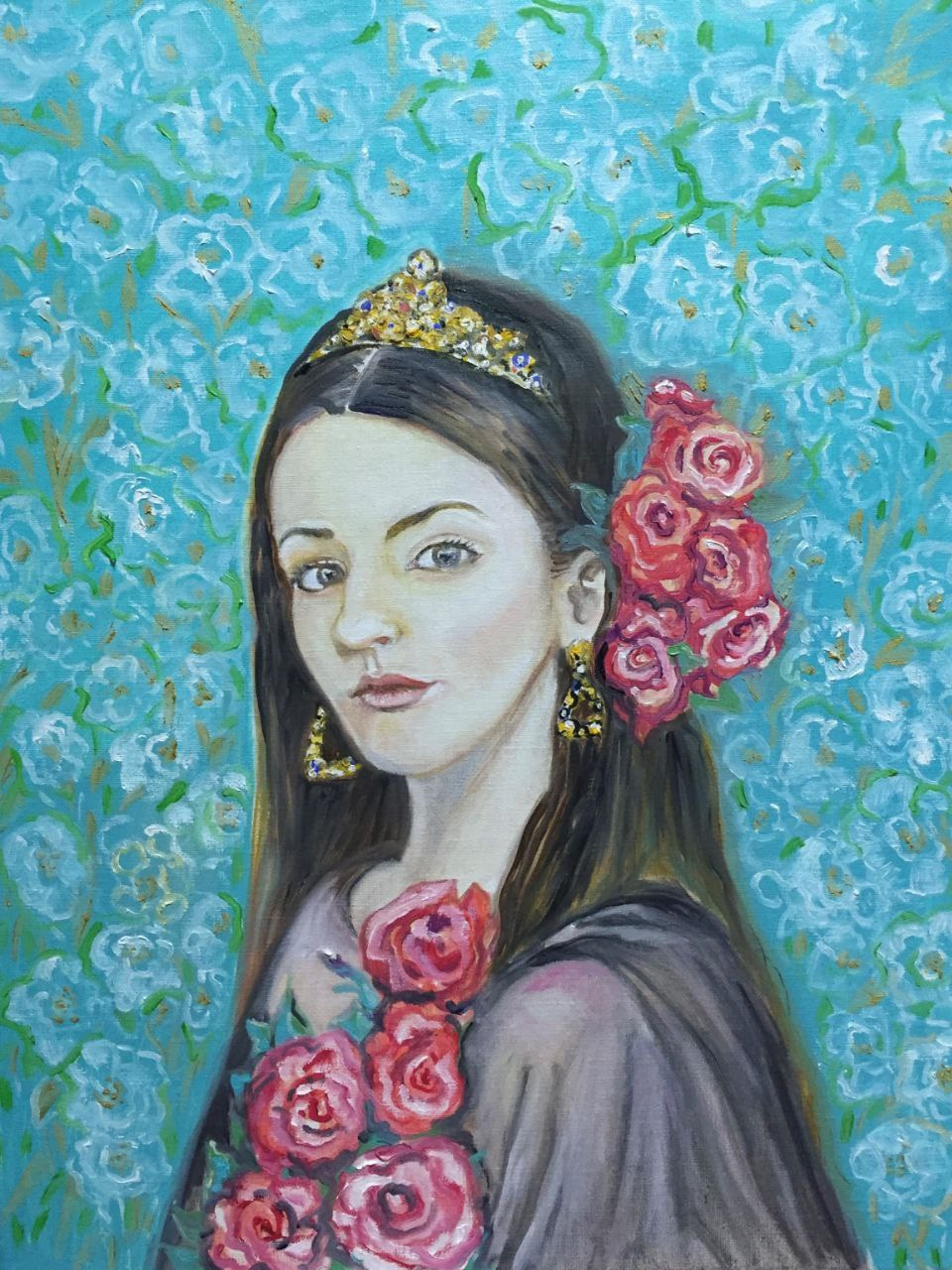 Portrait 50/60 cm Oil on canvas 2023