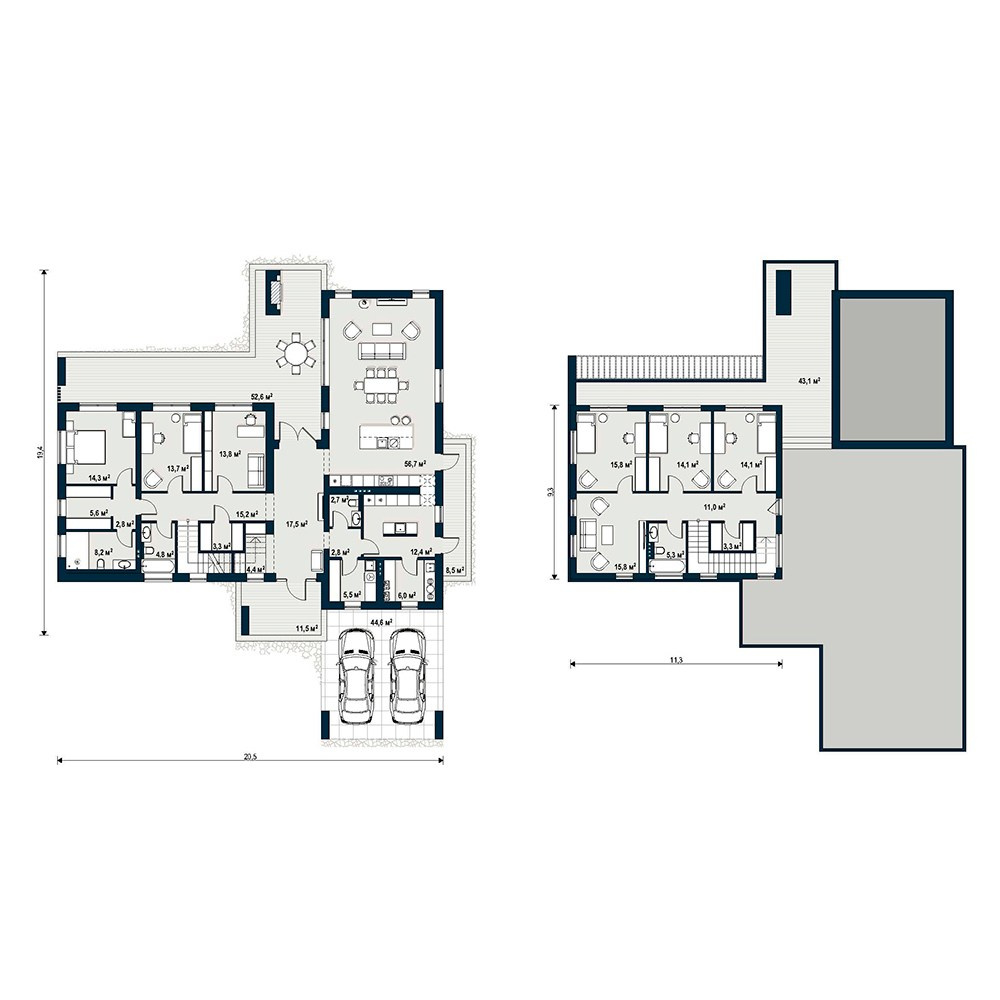 Villa G. Архитектурное проектирование