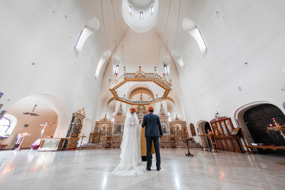 Венчание Александра и Анастасии. Репортажный фотограф Борис Геер