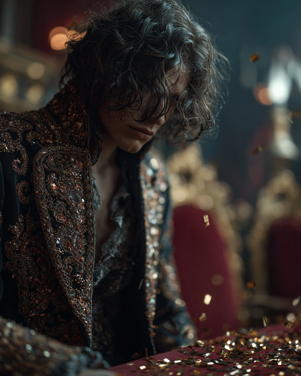 Концептуальный цирковой образ, театральный костюм и драматичная постановка