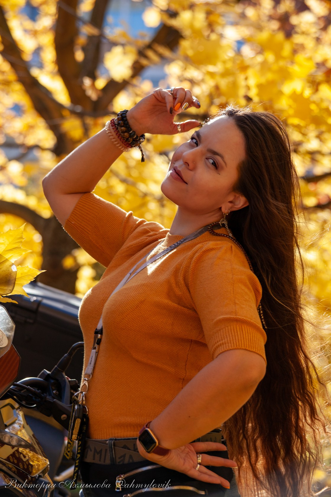 Маша Печенька (BMW GS1200). Виктория Ахмылова. Фотограф в Москве