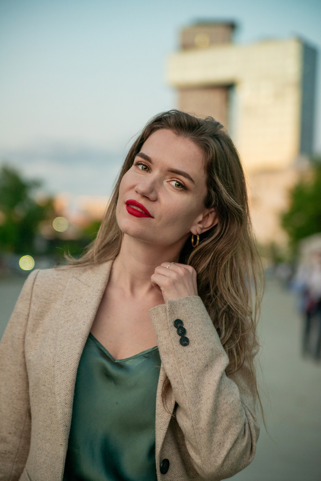 Анна в городе. Фотограф и дизайнер в Москве Екатерина Лобачева