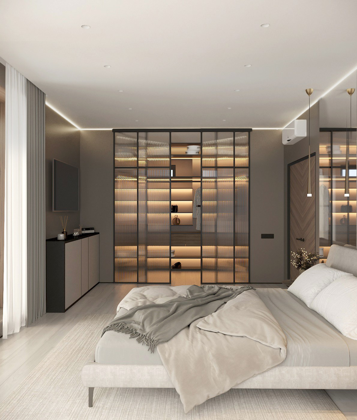 Спальня, частный дом, п. Иноземцево