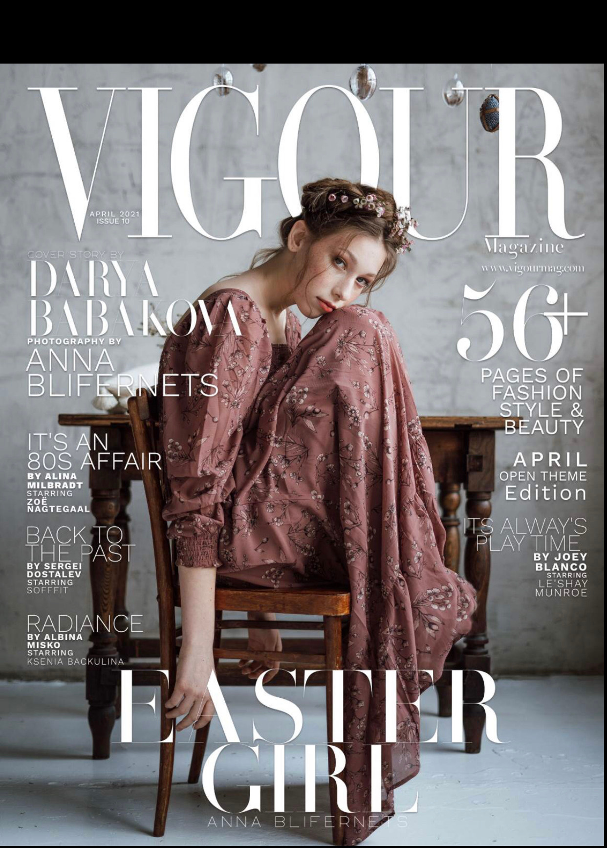 Публикации в журналах. Творческий фотограф взрослых и детей в Москве Анна Блифернец