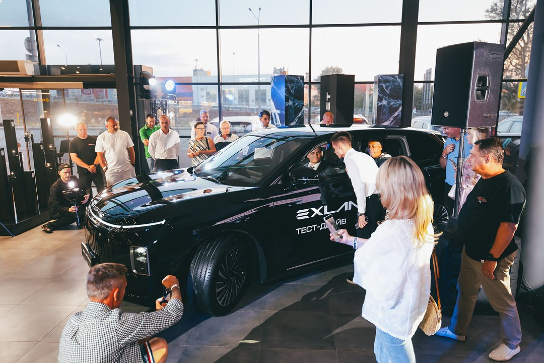 EXEED EXLANTIX ET Презентация в «SOKOL MOTORS»