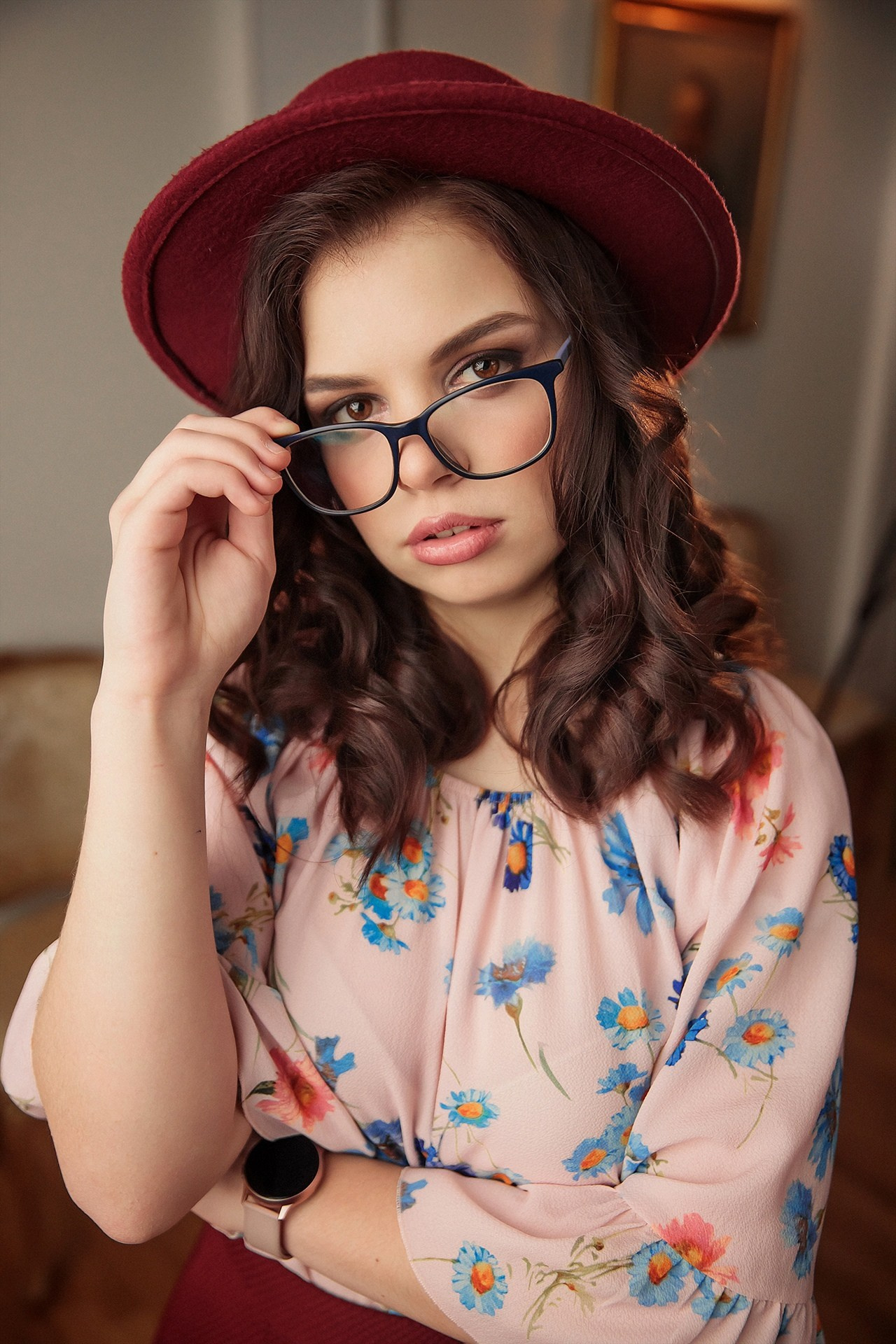 Женский портрет. Фотограф Александр Калинин