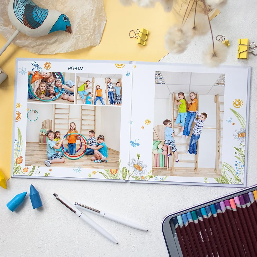 Дизайн альбома для детского сада