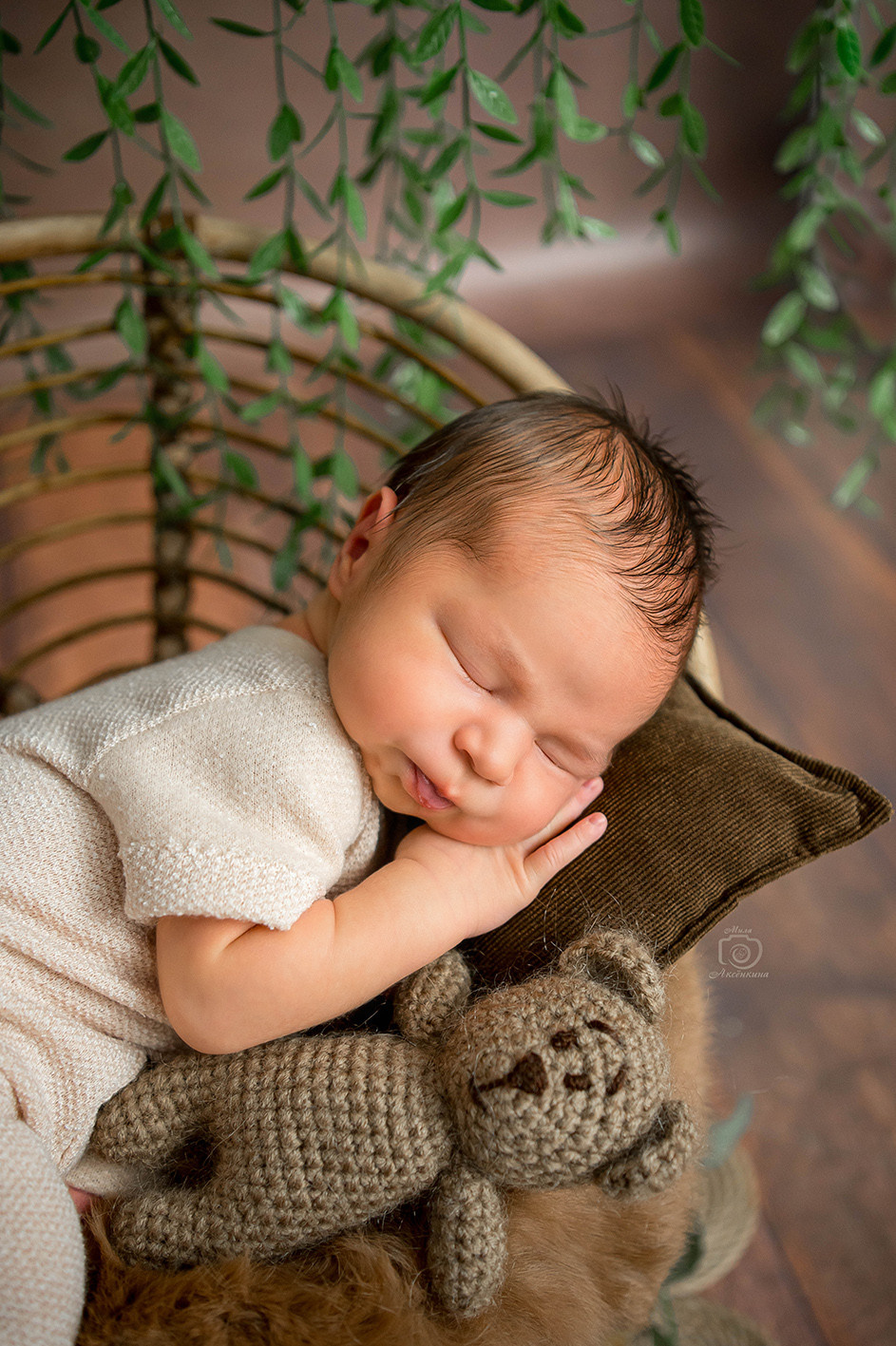 Портфолио новорожденных. Фотограф в Нефтеюганске Мила Аксёнкина