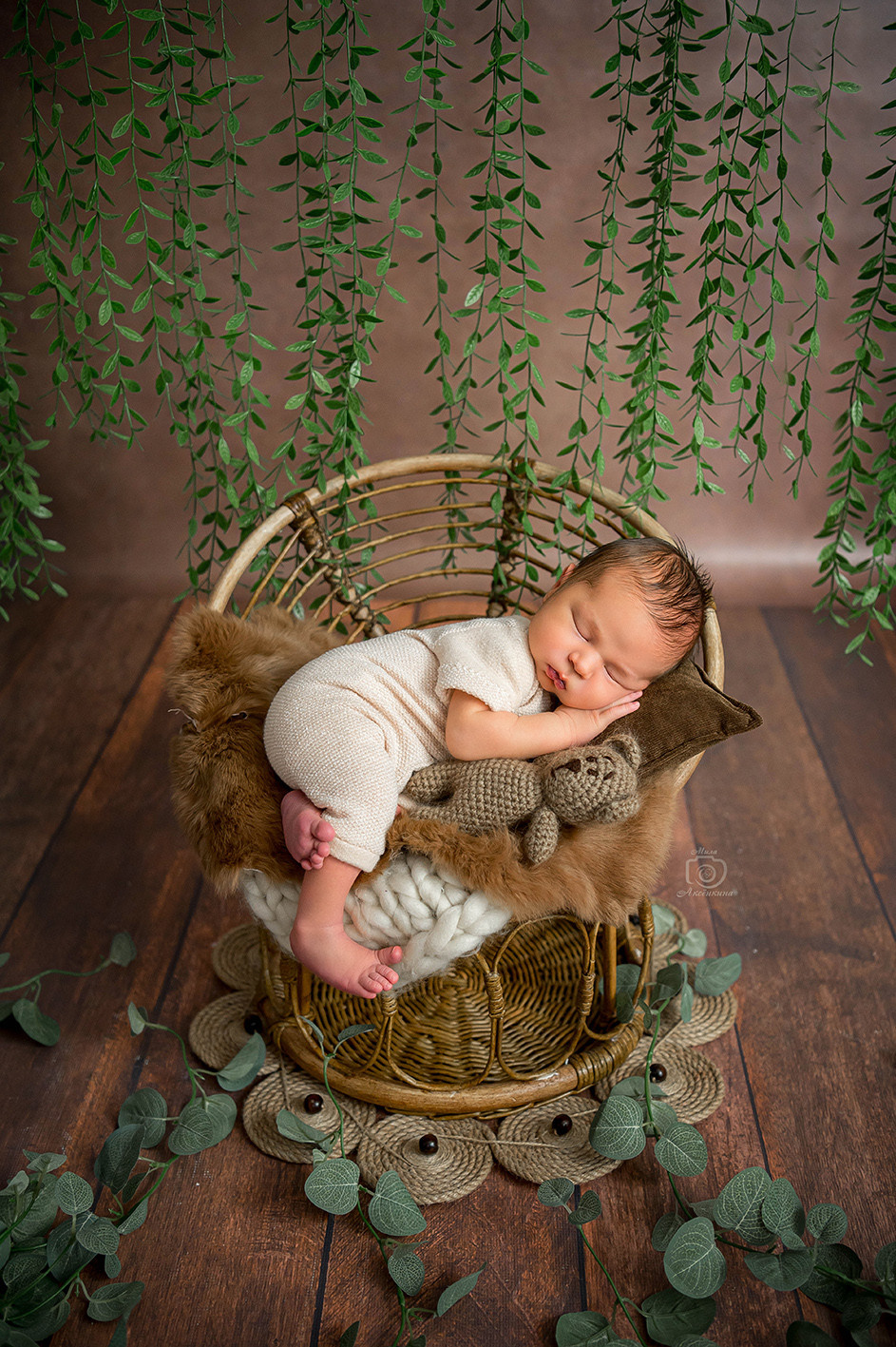 Портфолио новорожденных. Фотограф в Нефтеюганске Мила Аксёнкина