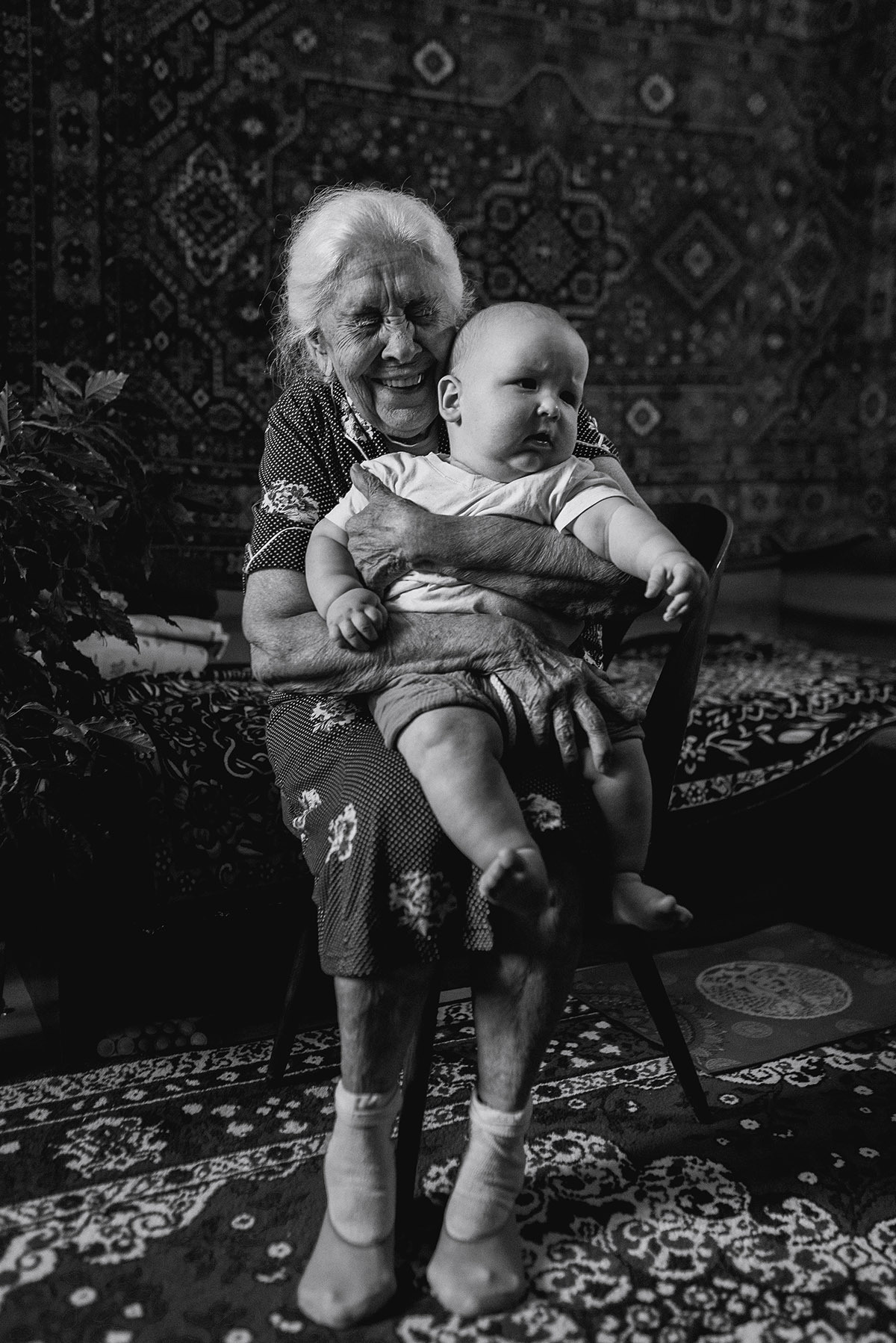 Бабушкино счастье. Семейный документальный фотограф в Волгограде Мариэта Додина