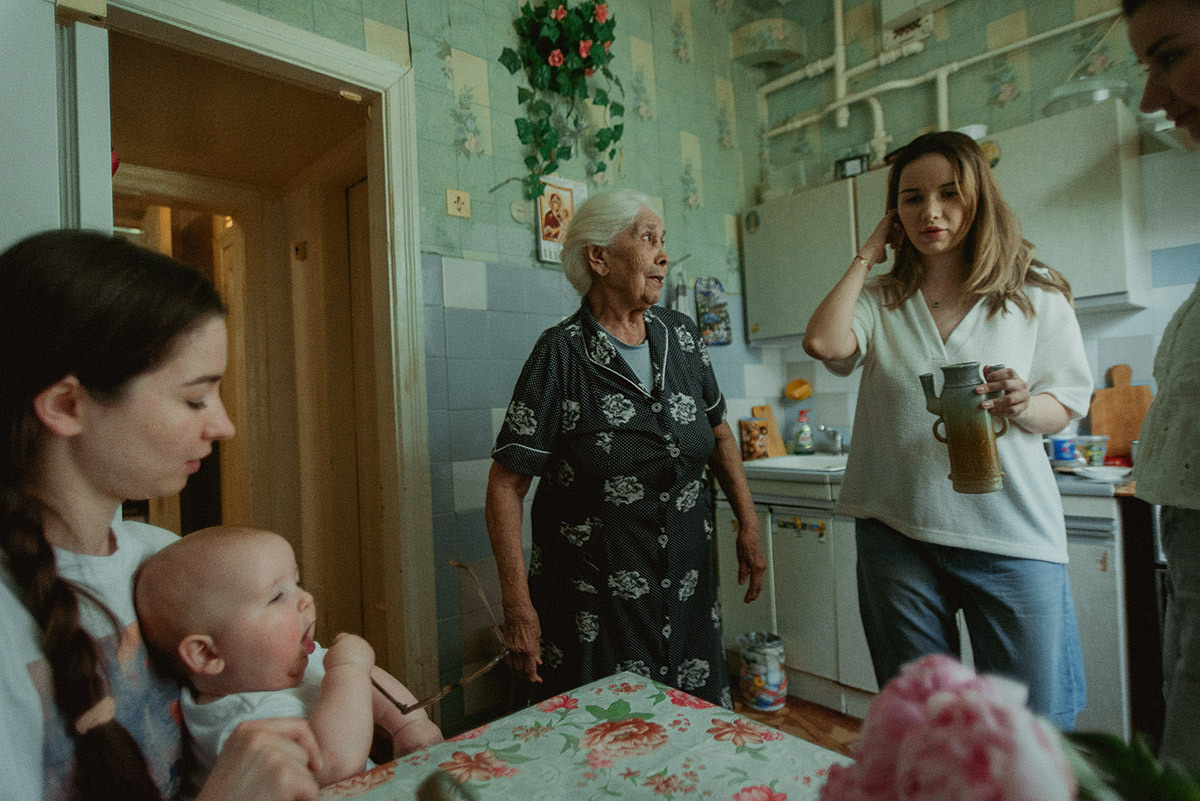 Бабушкино счастье. Семейный документальный фотограф в Волгограде Мариэта Додина