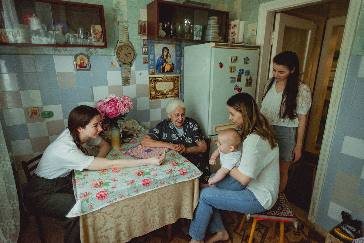 Бабушкино счастье. Семейный документальный фотограф в Волгограде Мариэта Додина
