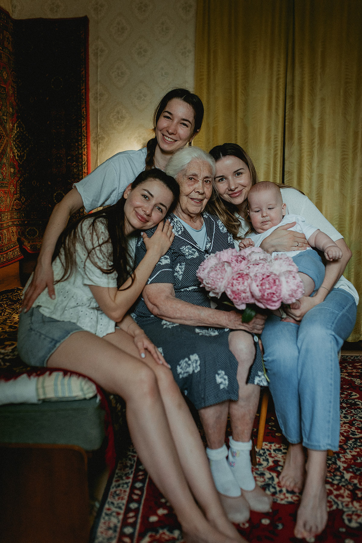 Бабушкино счастье. Семейный документальный фотограф в Волгограде Мариэта Додина