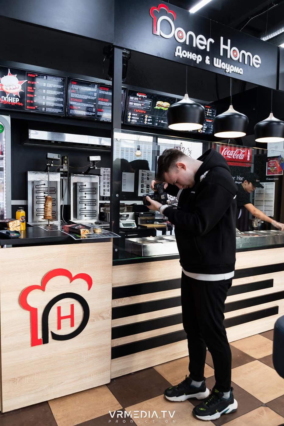 Backstage фотосъемки для контента «Doner Home»