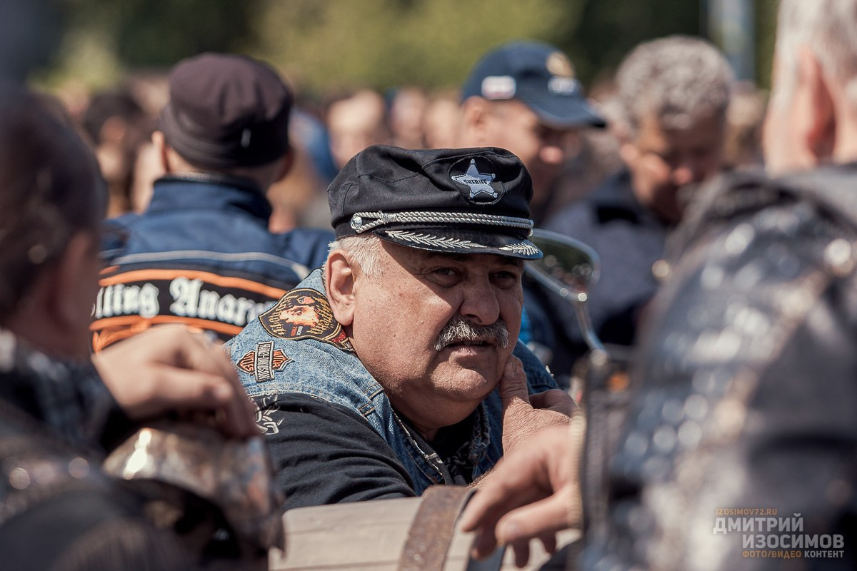 Слёт байкеров